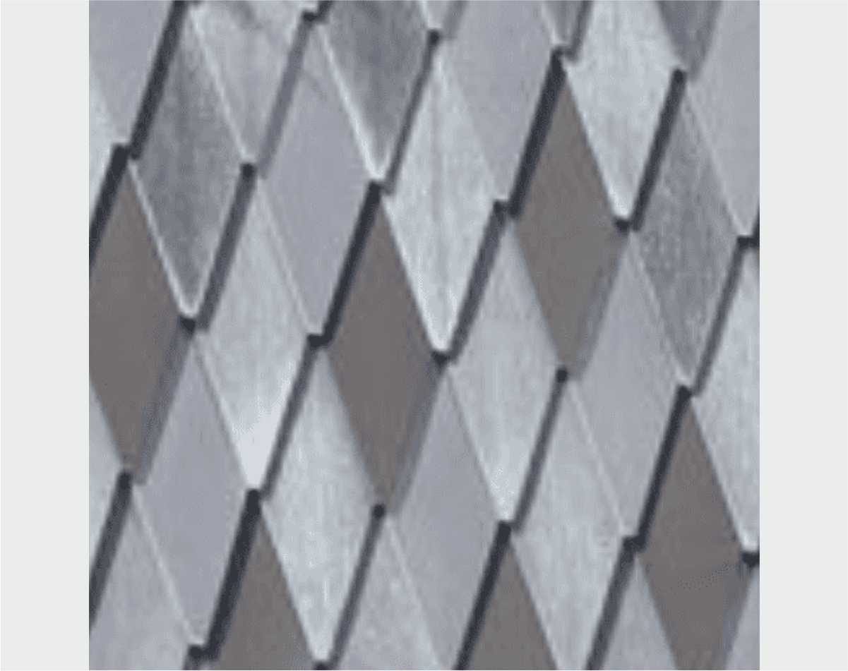 Diamond Shingle Pattern Detail