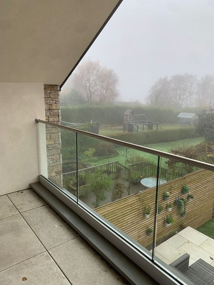 Residential Glass Balcony Railing Project